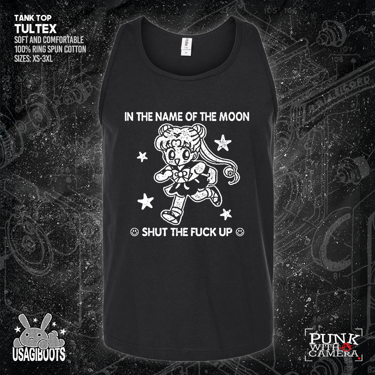 In The Name Of The Moon Shut The Fuck Up - Usagi Boots