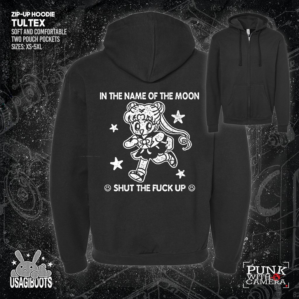 In The Name Of The Moon Shut The Fuck Up - Usagi Boots