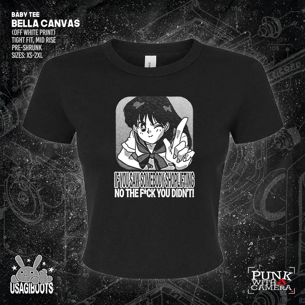 If you Saw Someone Shoplifting No The Fuck You Didn't - Usagi Boots