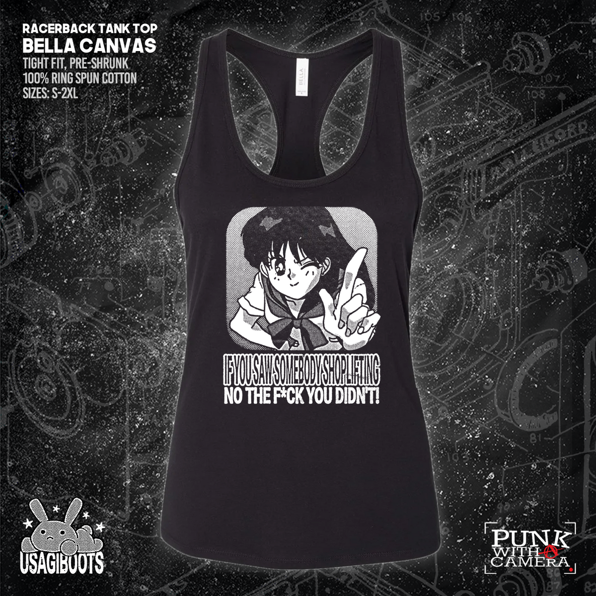 If you Saw Someone Shoplifting No The Fuck You Didn't - Usagi Boots