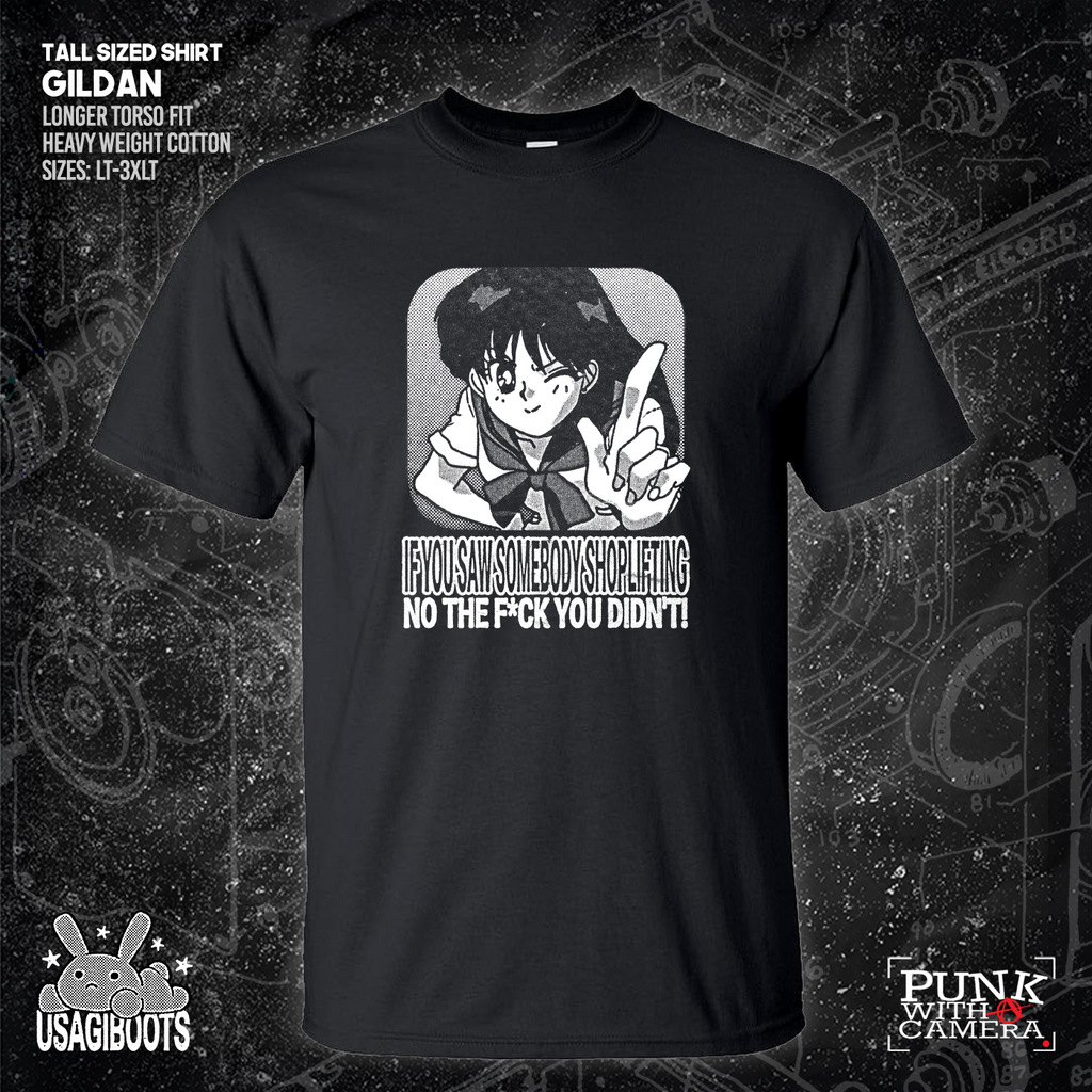 If you Saw Someone Shoplifting No The Fuck You Didn't - Usagi Boots