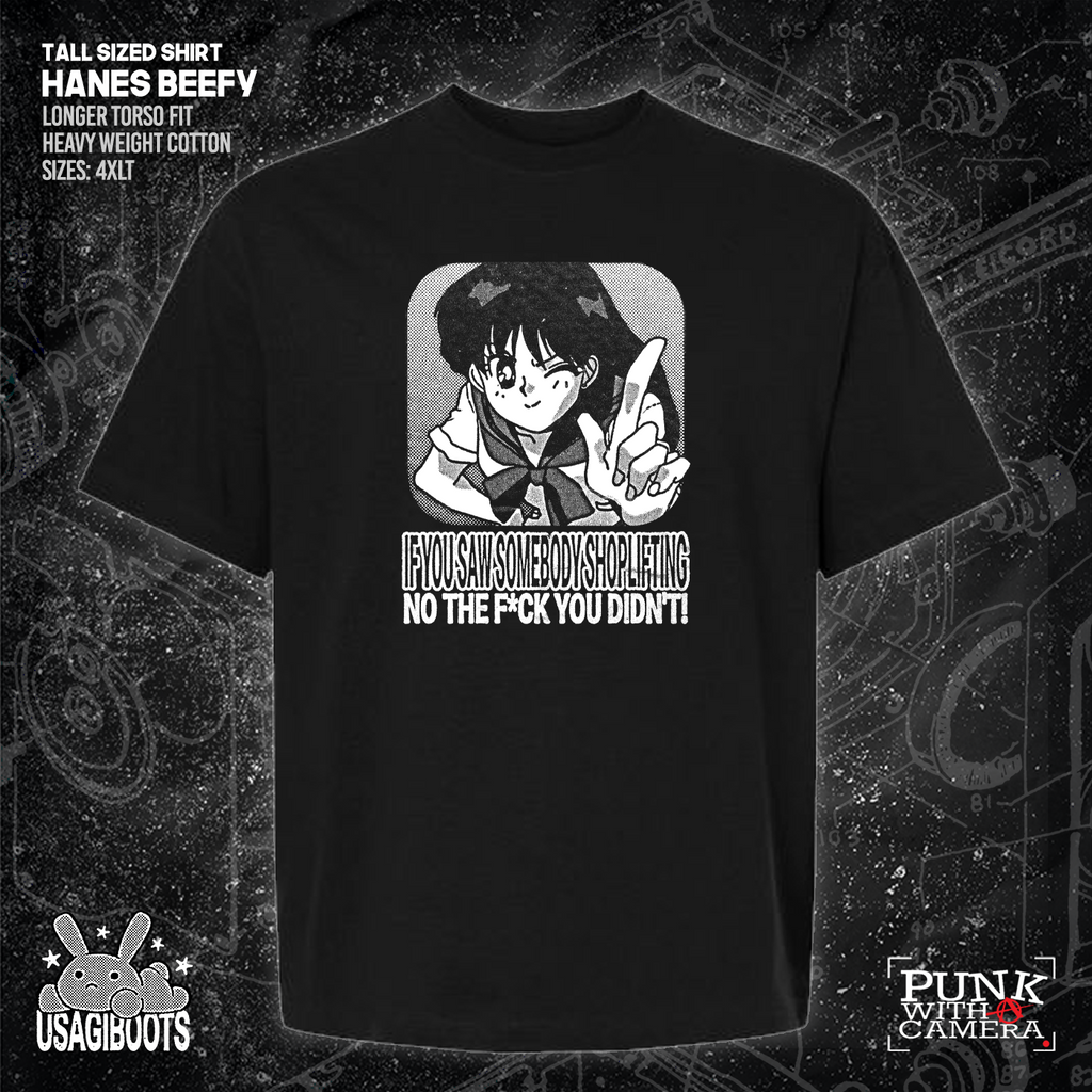 If you Saw Someone Shoplifting No The Fuck You Didn't - Usagi Boots