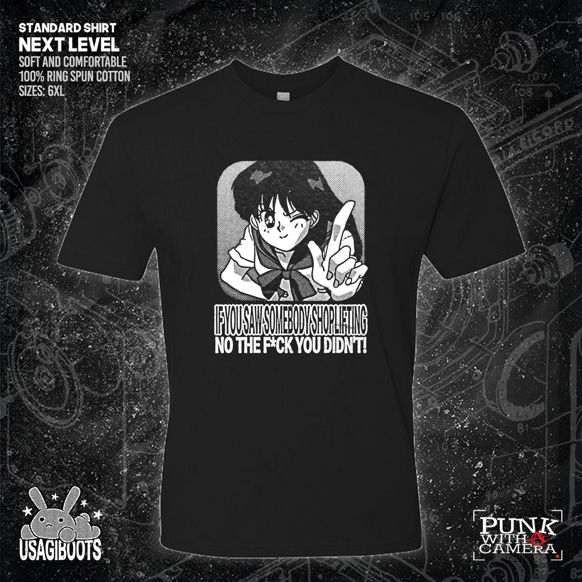 If you Saw Someone Shoplifting No The Fuck You Didn't - Usagi Boots