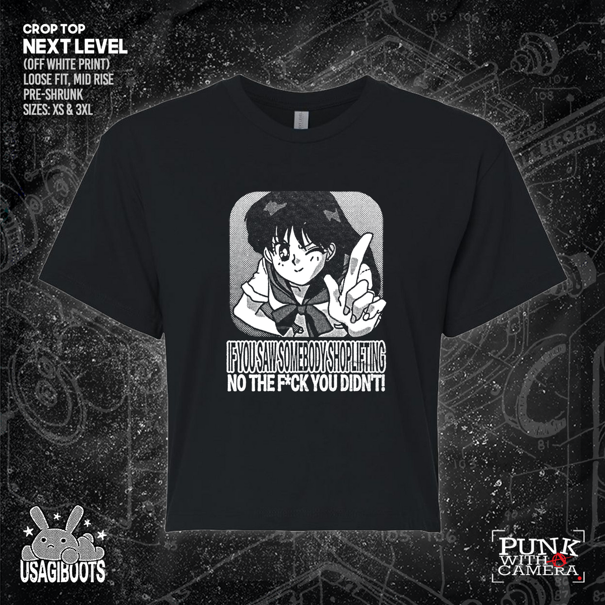 If you Saw Someone Shoplifting No The Fuck You Didn't - Usagi Boots
