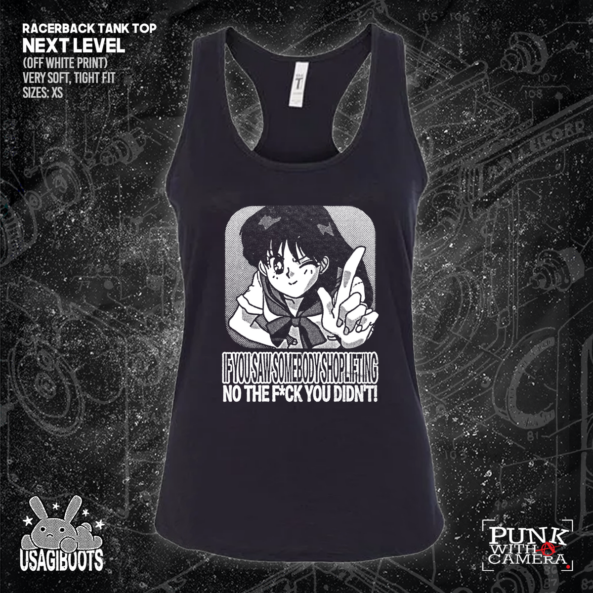 If you Saw Someone Shoplifting No The Fuck You Didn't - Usagi Boots