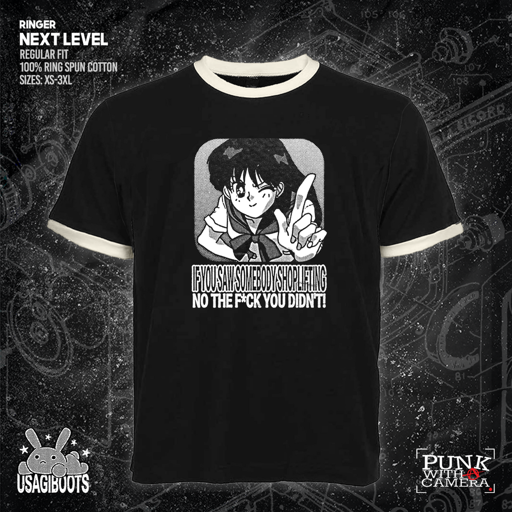 If you Saw Someone Shoplifting No The Fuck You Didn't - Usagi Boots