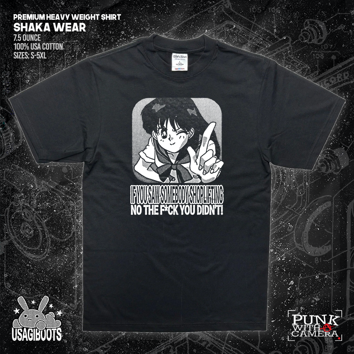 If you Saw Someone Shoplifting No The Fuck You Didn't - Usagi Boots