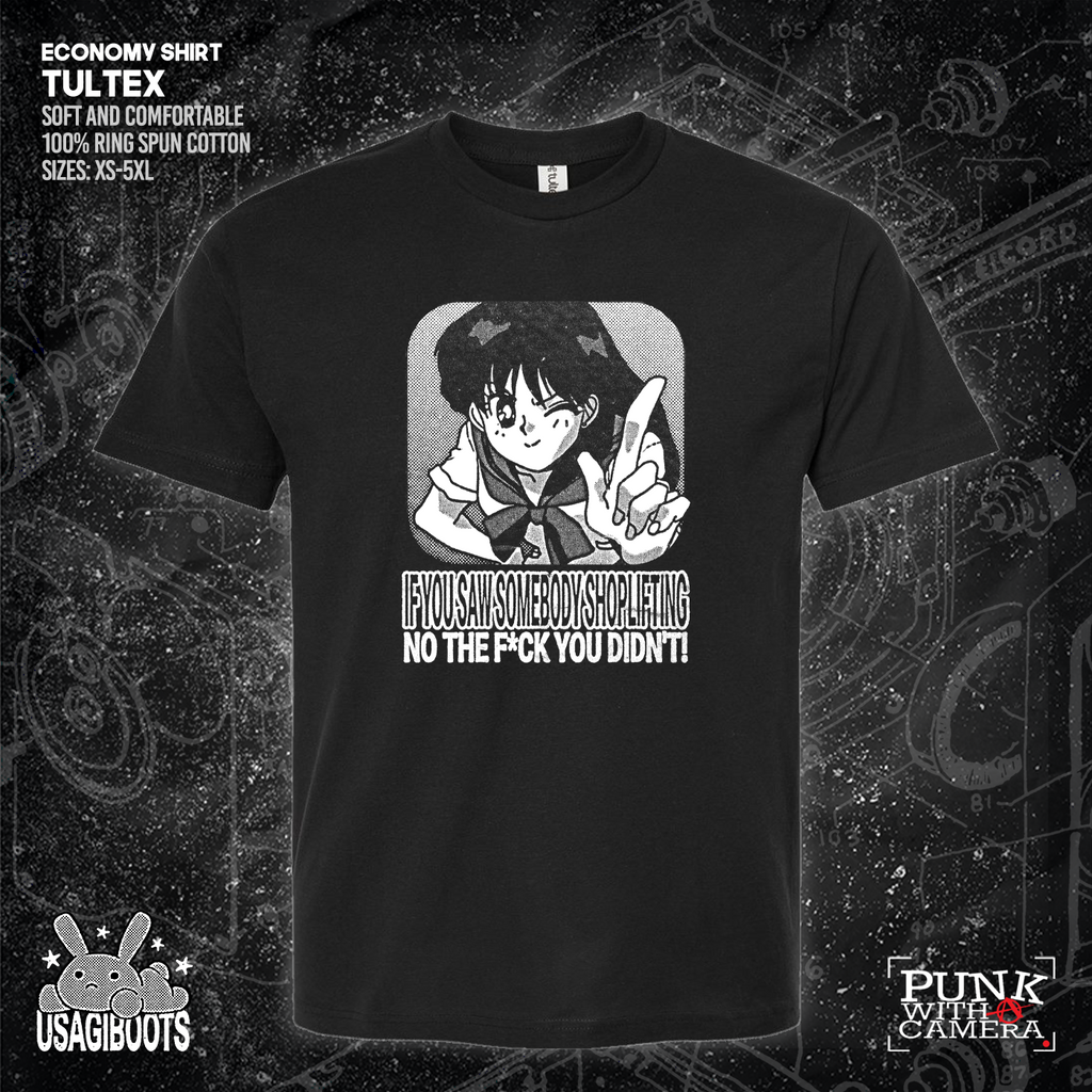 If you Saw Someone Shoplifting No The Fuck You Didn't - Usagi Boots