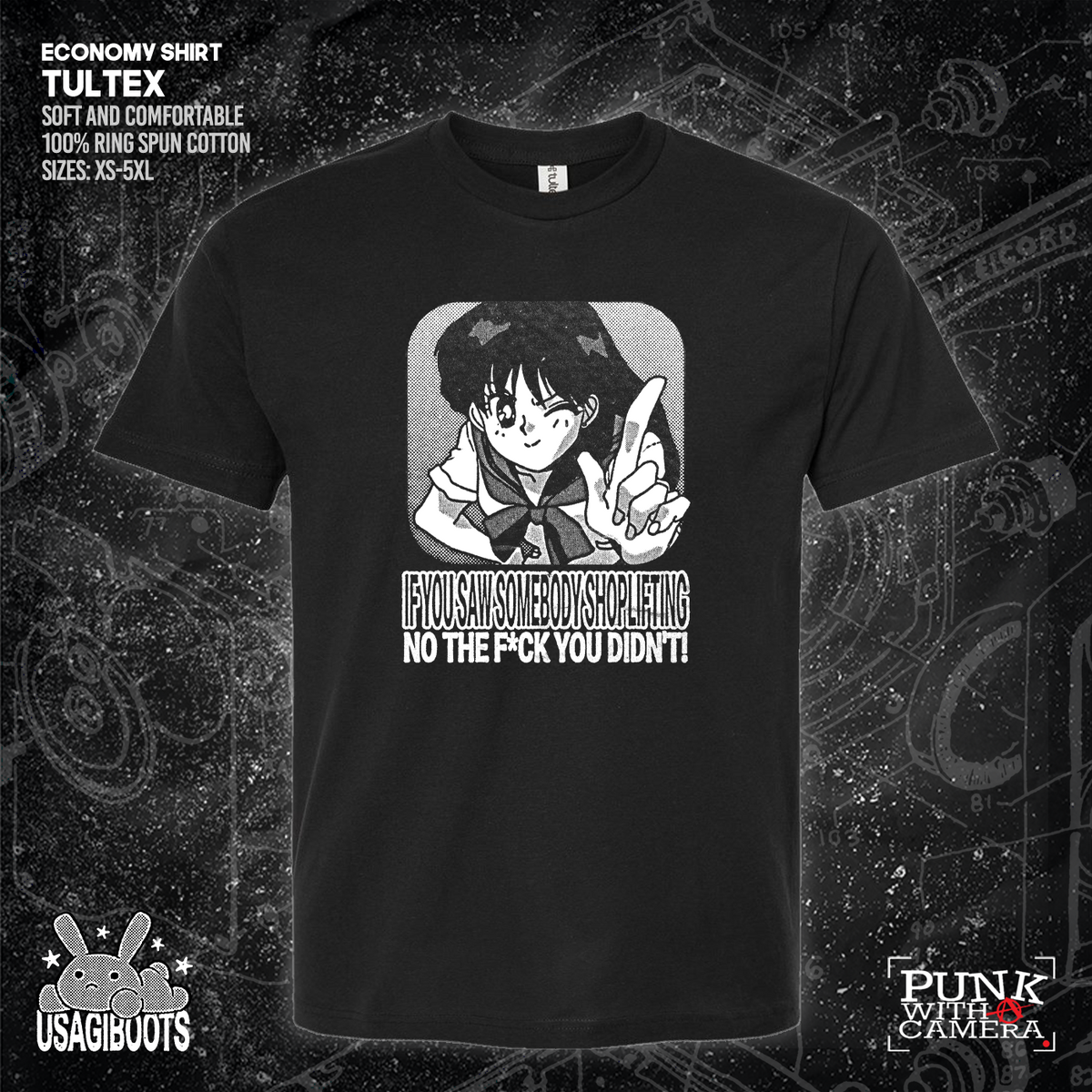 If you Saw Someone Shoplifting No The Fuck You Didn't - Usagi Boots