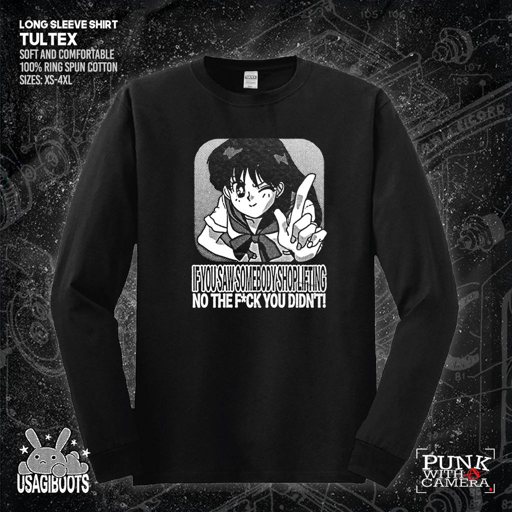 If you Saw Someone Shoplifting No The Fuck You Didn't - Usagi Boots