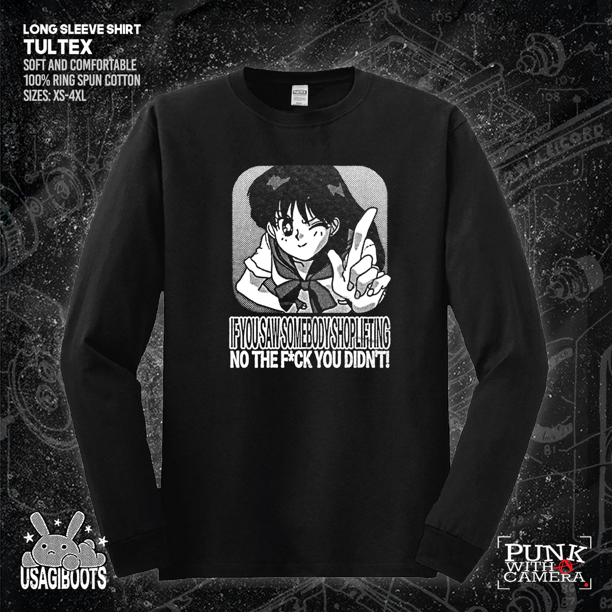 If you Saw Someone Shoplifting No The Fuck You Didn't - Usagi Boots