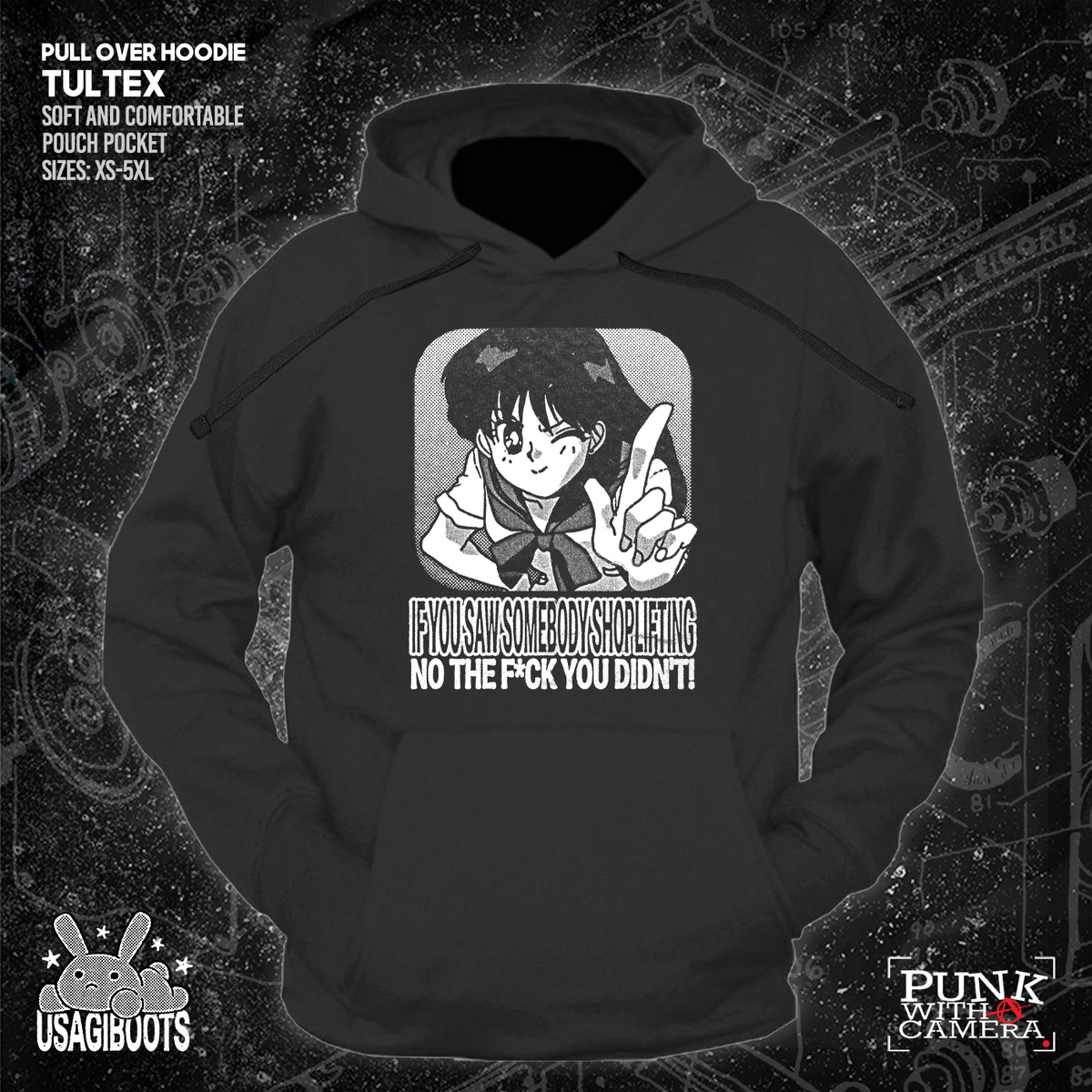 If you Saw Someone Shoplifting No The Fuck You Didn't - Usagi Boots