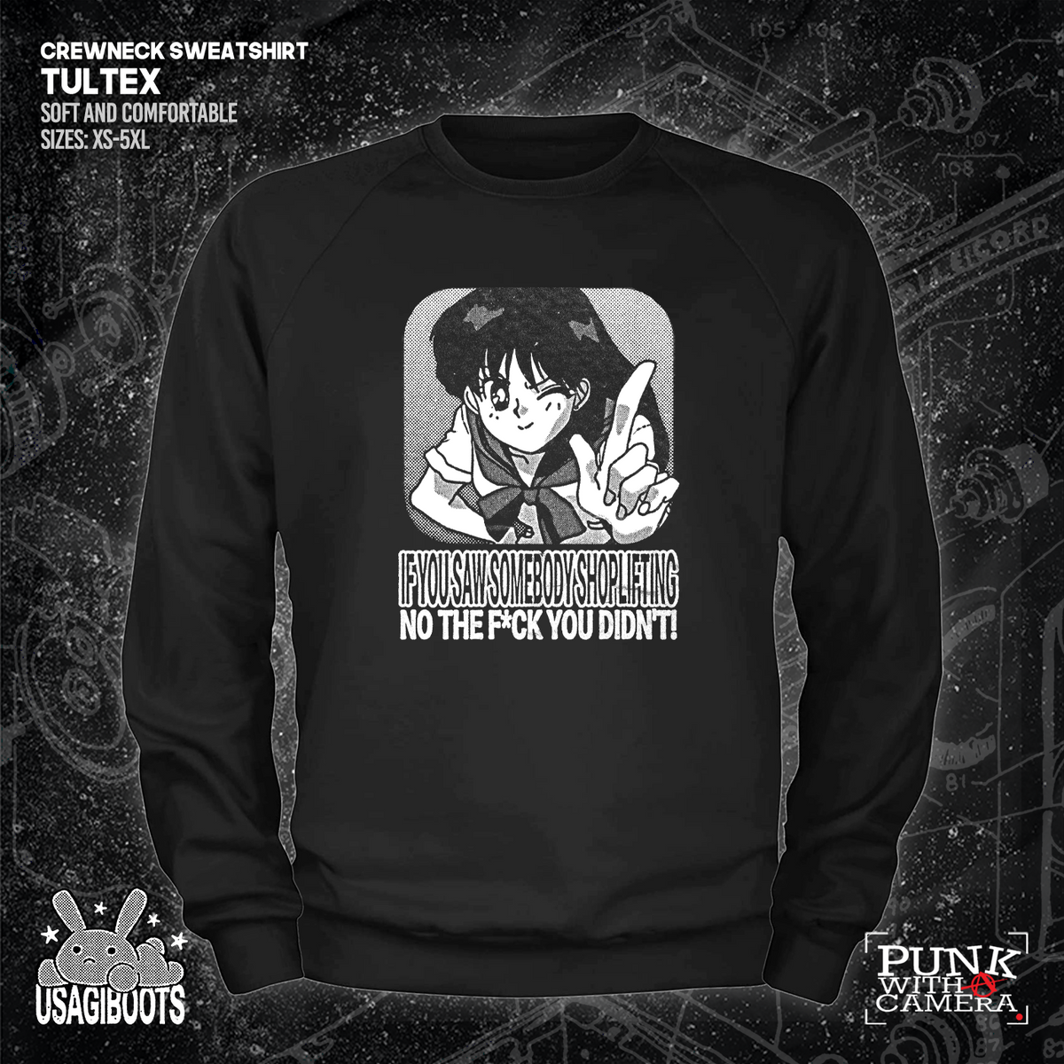 If you Saw Someone Shoplifting No The Fuck You Didn't - Usagi Boots