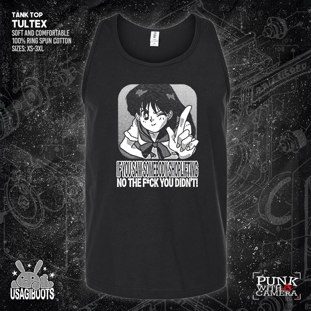 If you Saw Someone Shoplifting No The Fuck You Didn't - Usagi Boots