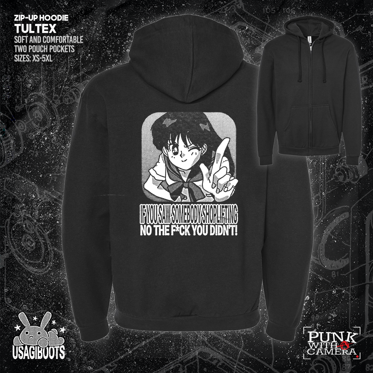 If you Saw Someone Shoplifting No The Fuck You Didn't - Usagi Boots