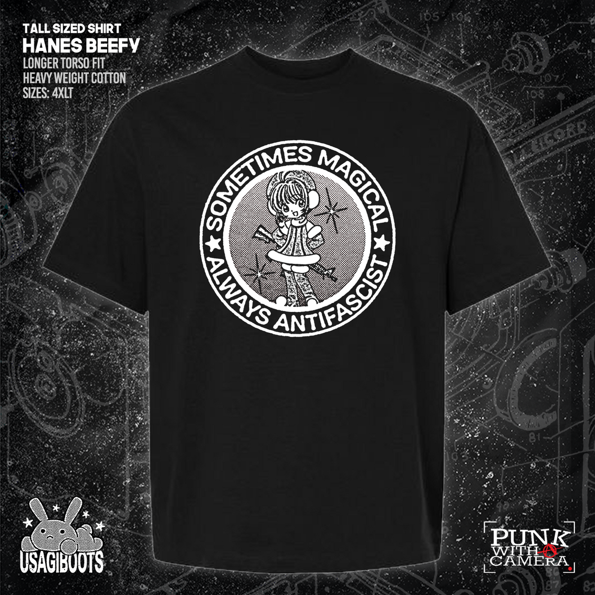 Sometimes Magical Always Antifascist - Usagi Boots