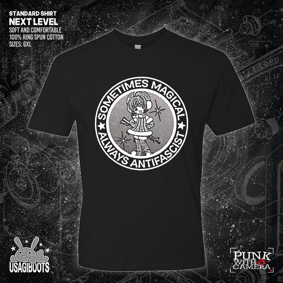 Sometimes Magical Always Antifascist - Usagi Boots