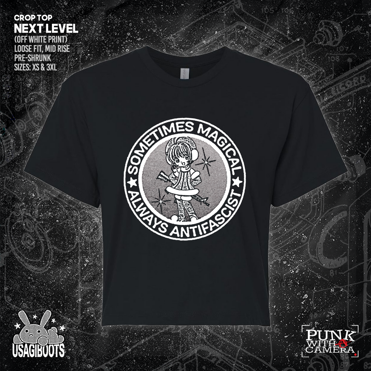 Sometimes Magical Always Antifascist - Usagi Boots
