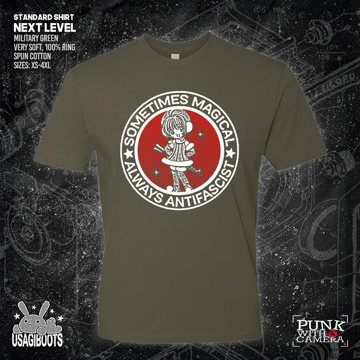 Sometimes Magical Always Antifascist - Usagi Boots