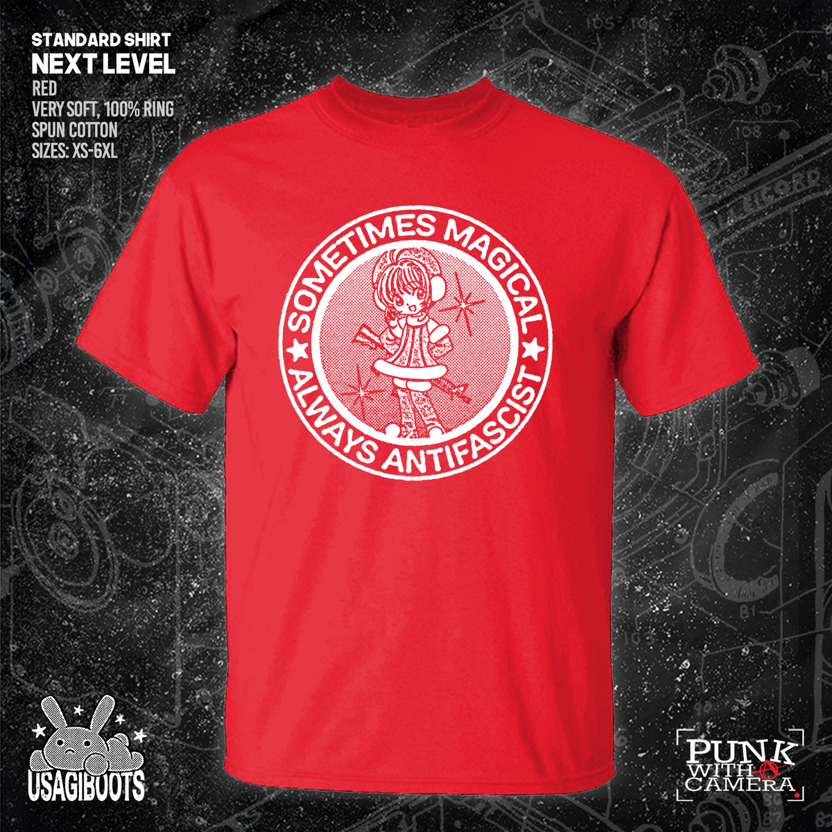 Sometimes Magical Always Antifascist - Usagi Boots