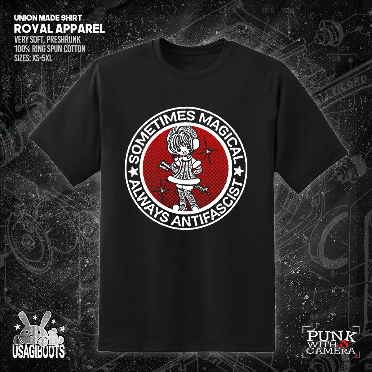 Sometimes Magical Always Antifascist - Usagi Boots