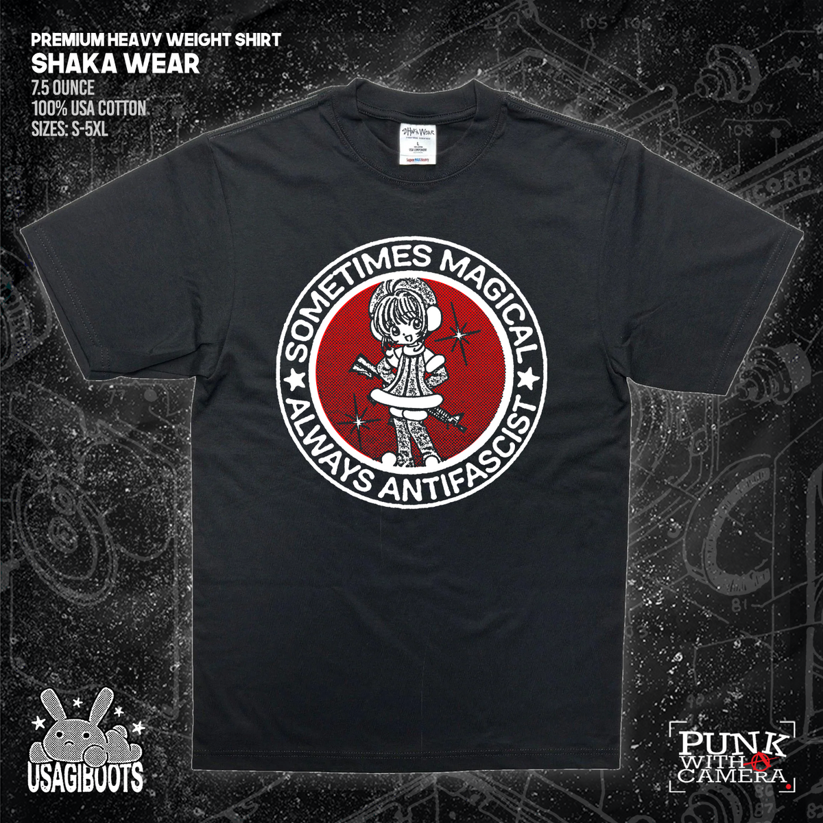 Sometimes Magical Always Antifascist - Usagi Boots