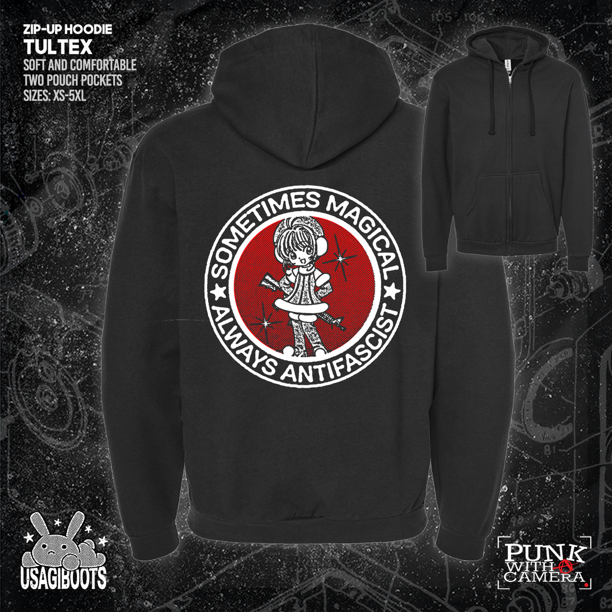 Sometimes Magical Always Antifascist - Usagi Boots
