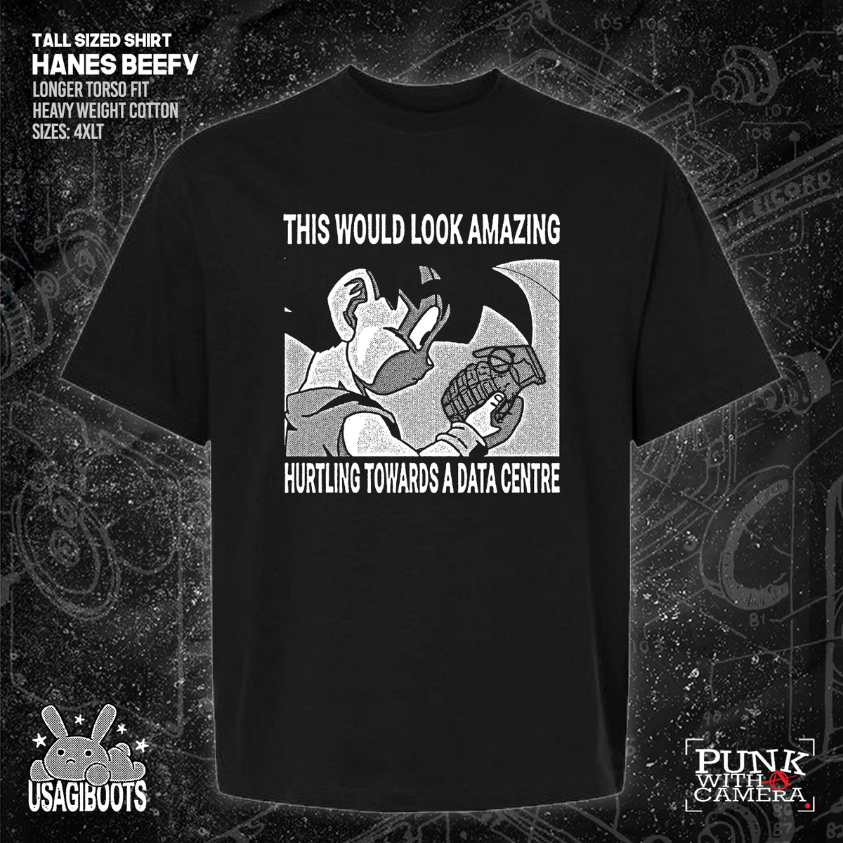 This Would Look Amazing Hurtling Towards A Data Centre - Usagi Boots