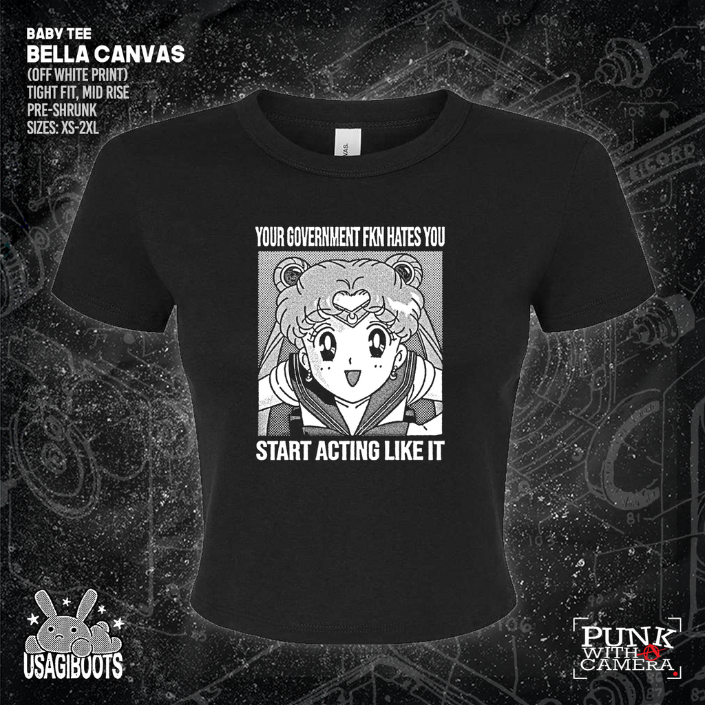 Your Government Fucking Hates You - Usagi Boots