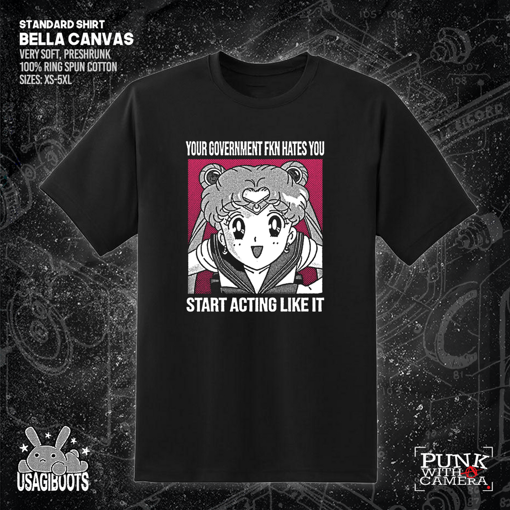 Your Government Fucking Hates You - Usagi Boots