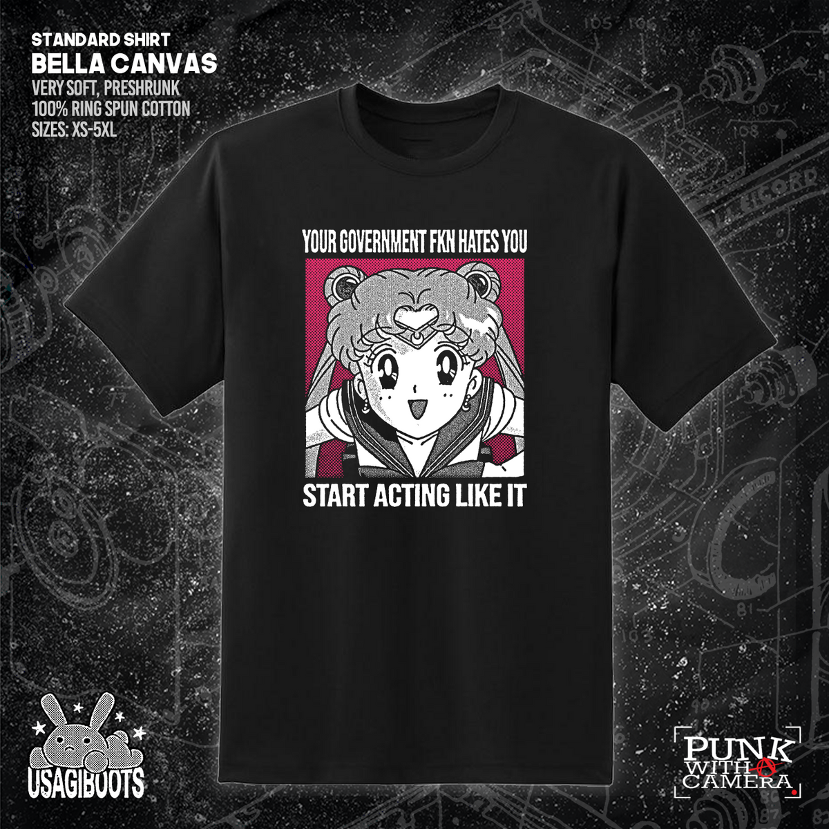 Your Government Fucking Hates You - Usagi Boots