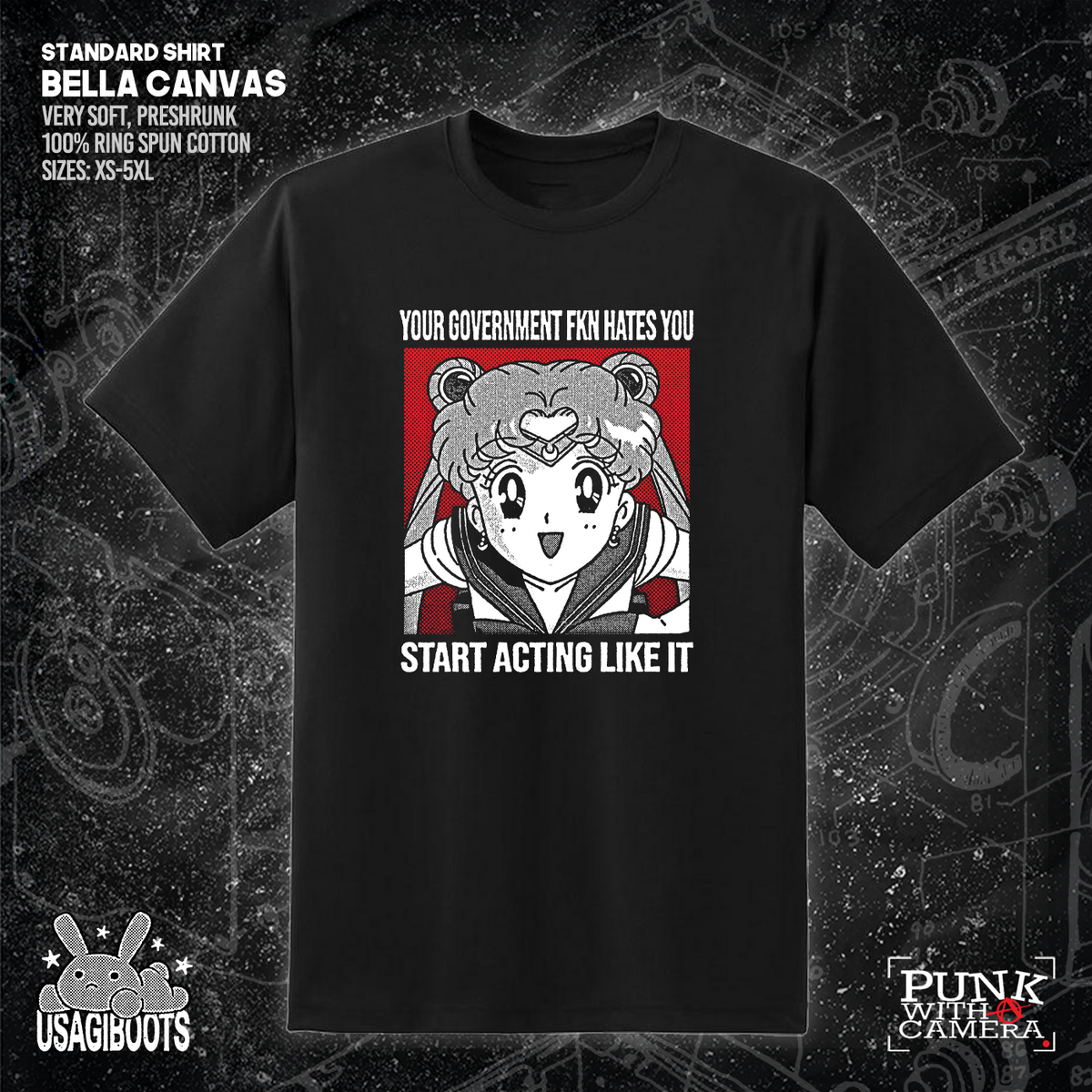 Your Government Fucking Hates You - Usagi Boots