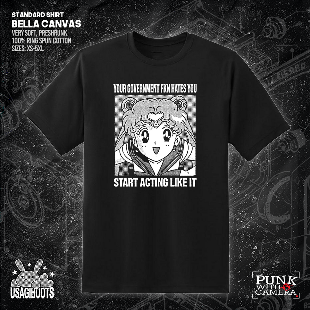 Your Government Fucking Hates You - Usagi Boots