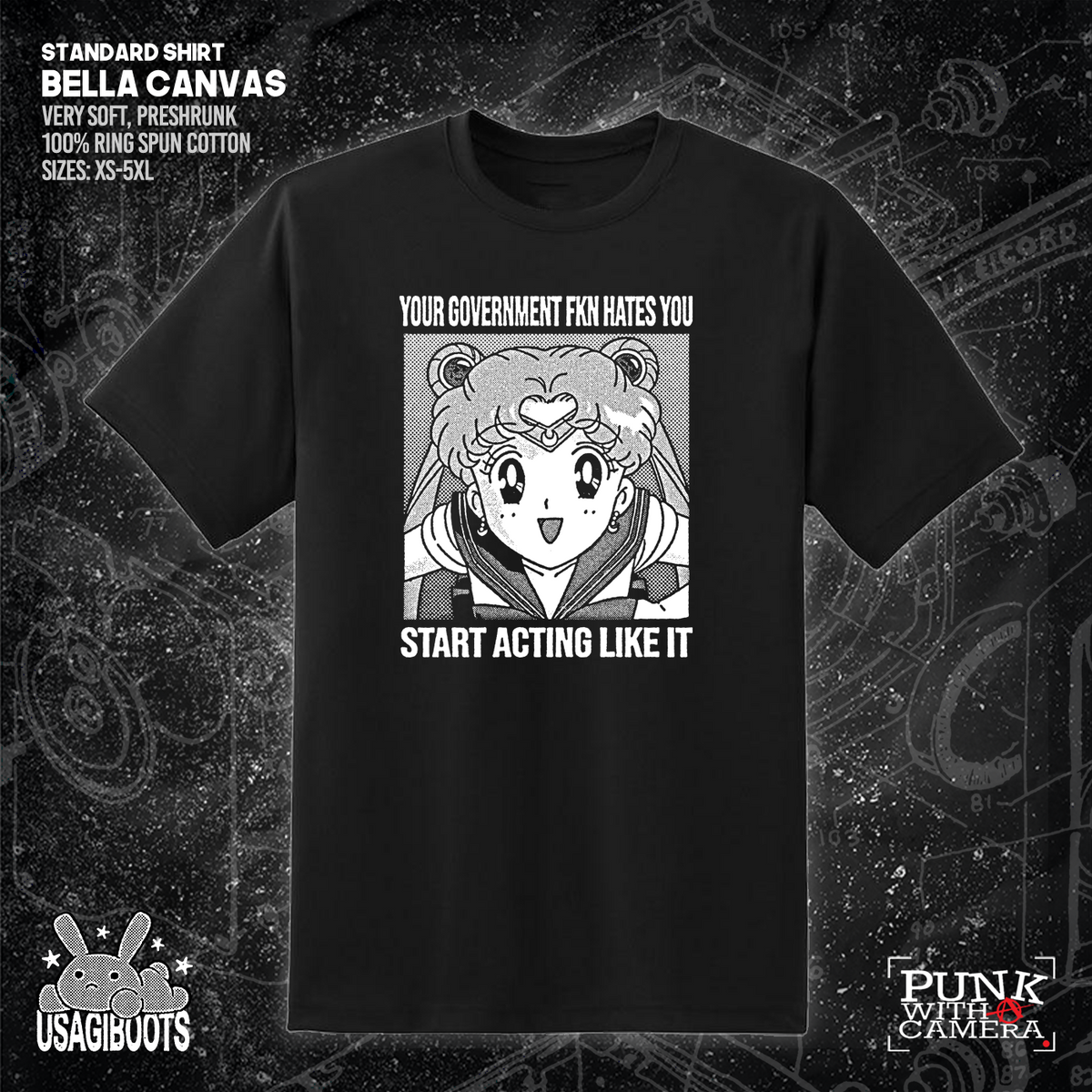 Your Government Fucking Hates You - Usagi Boots