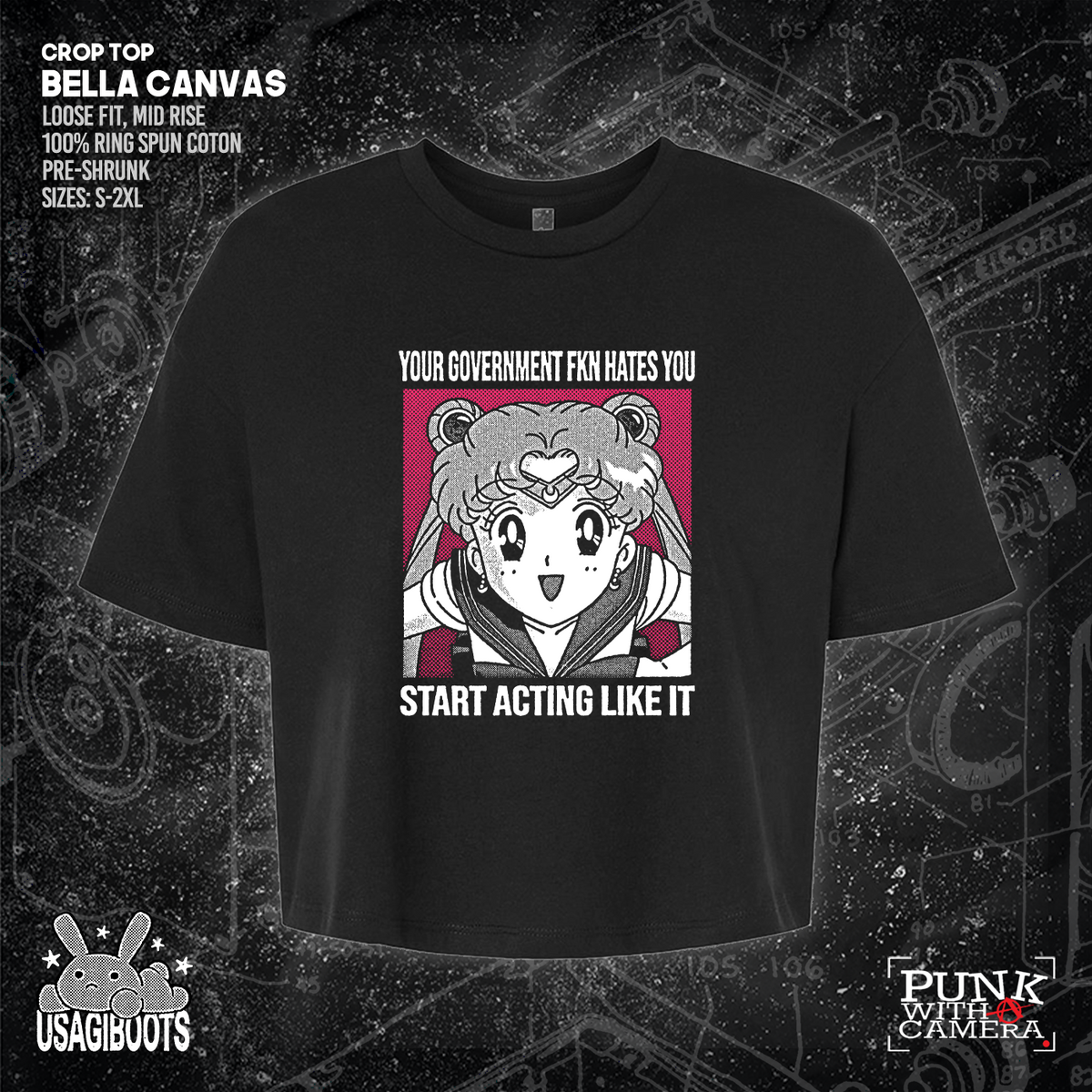 Your Government Fucking Hates You - Usagi Boots