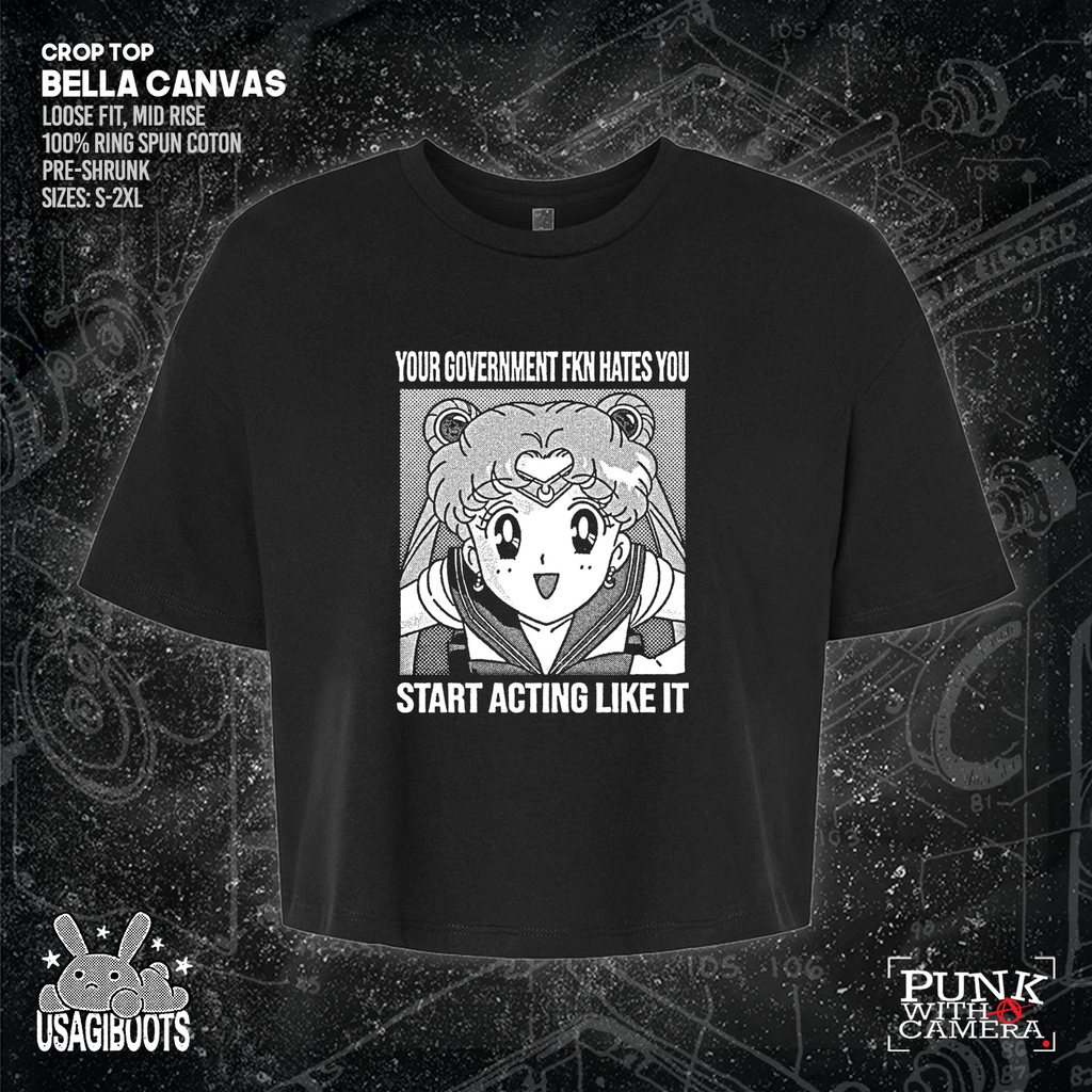 Your Government Fucking Hates You - Usagi Boots
