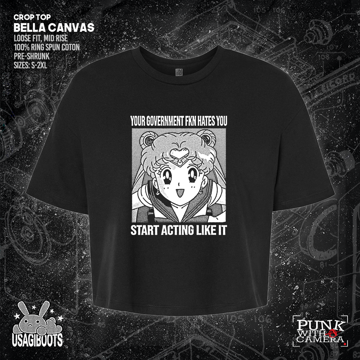 Your Government Fucking Hates You - Usagi Boots