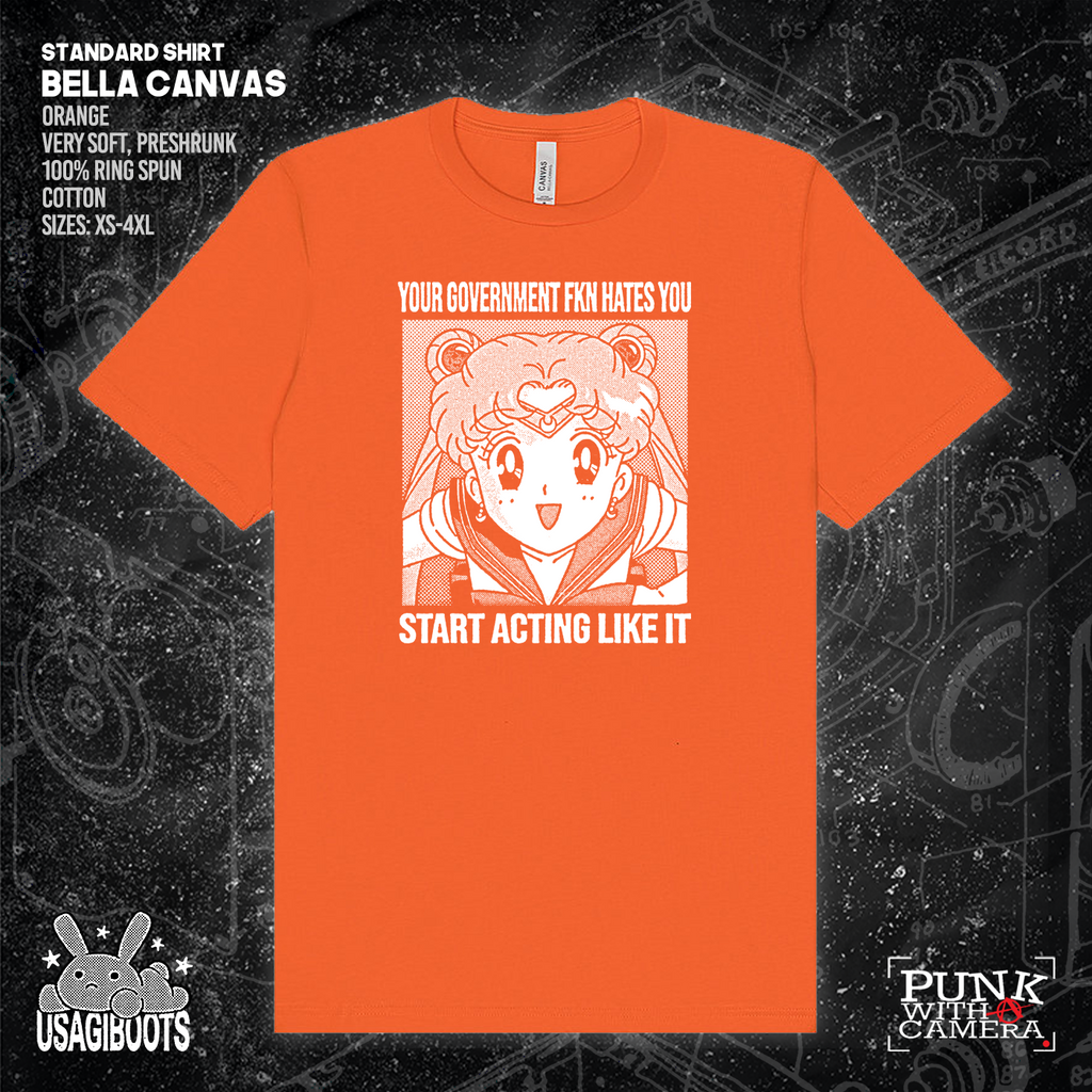 Your Government Fucking Hates You - Usagi Boots