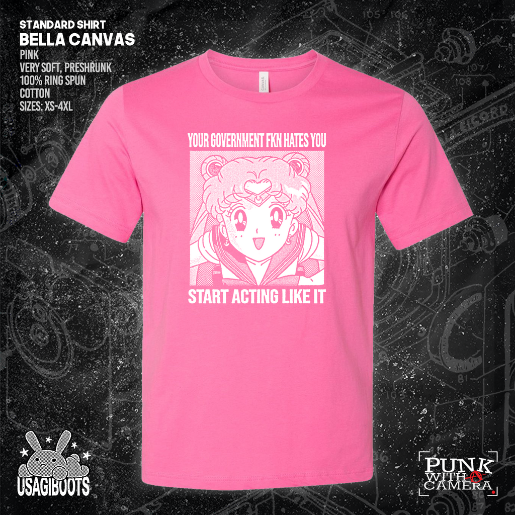Your Government Fucking Hates You - Usagi Boots