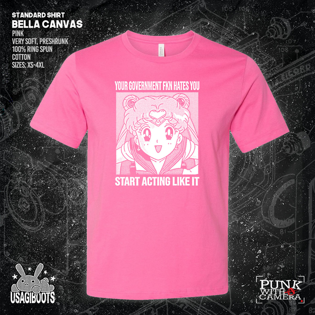 Your Government Fucking Hates You - Usagi Boots