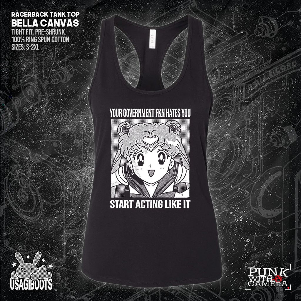 Your Government Fucking Hates You - Usagi Boots