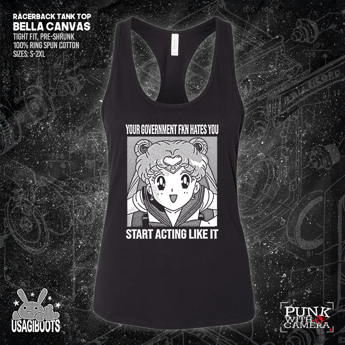 Your Government Fucking Hates You - Usagi Boots