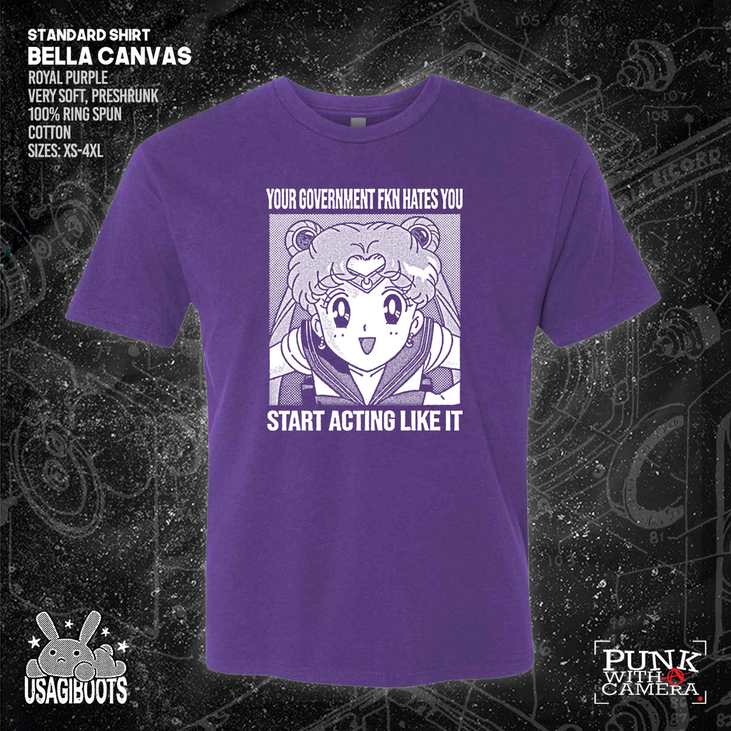 Your Government Fucking Hates You - Usagi Boots