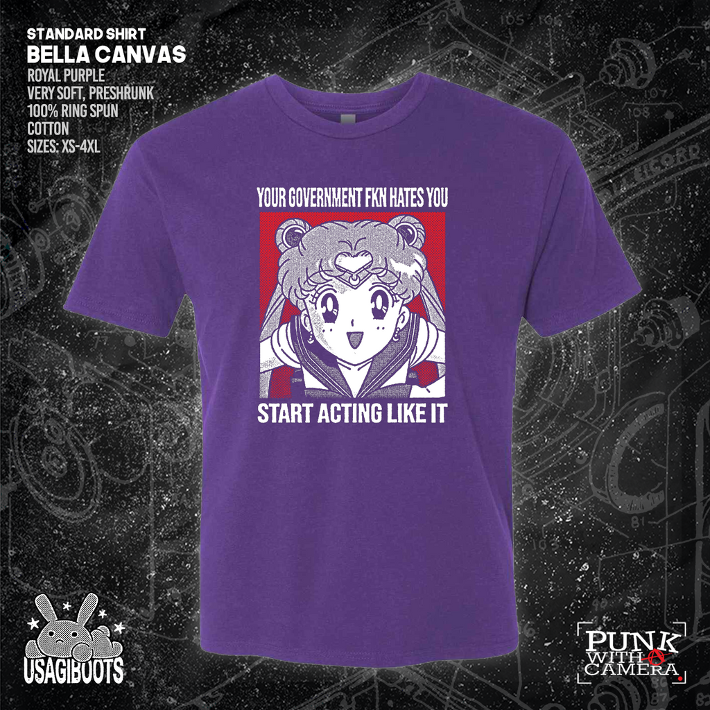 Your Government Fucking Hates You - Usagi Boots