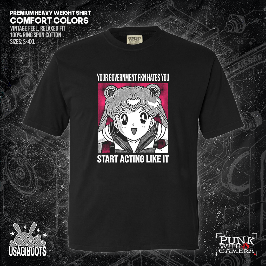Your Government Fucking Hates You - Usagi Boots
