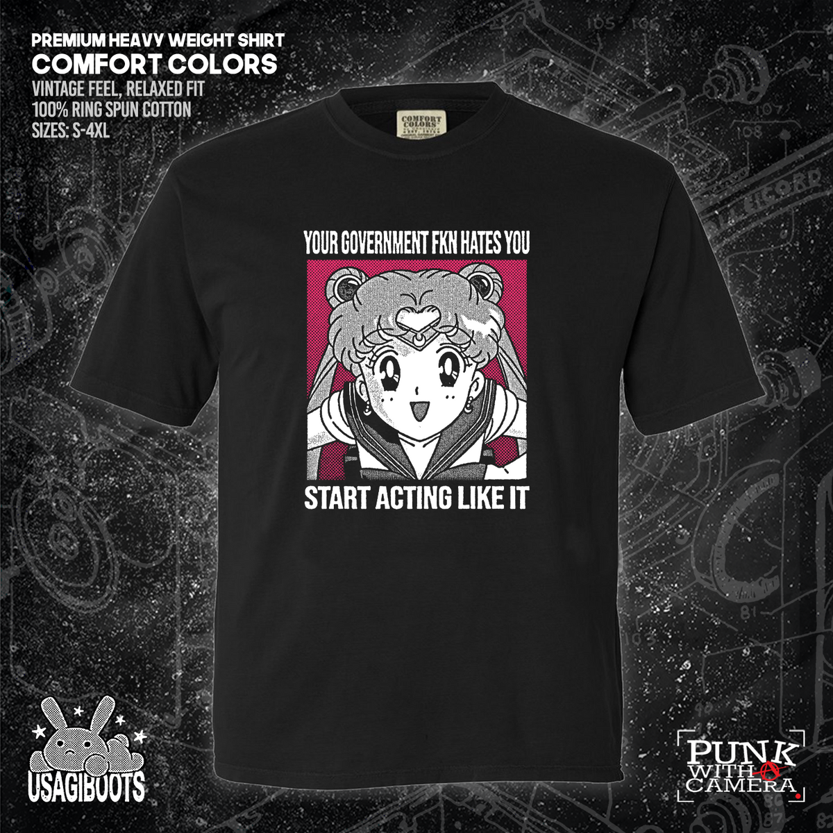 Your Government Fucking Hates You - Usagi Boots