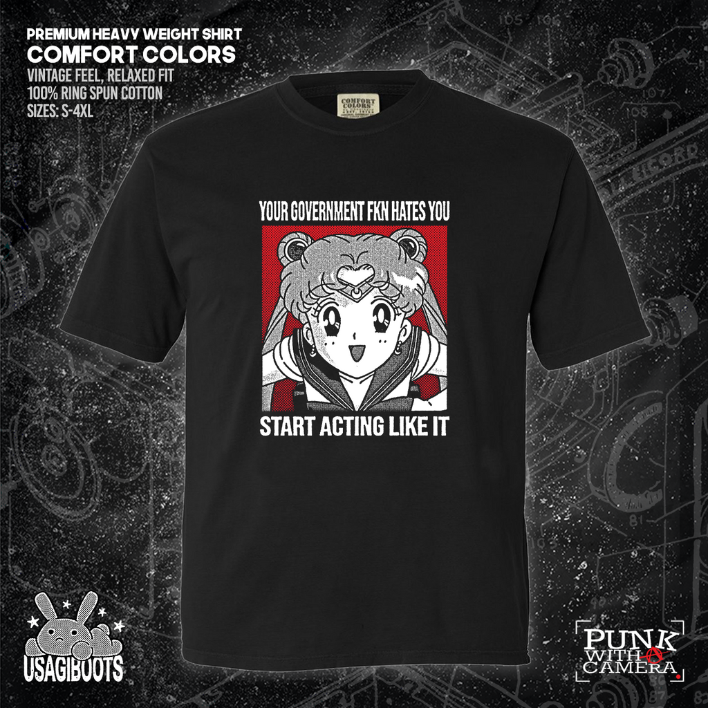 Your Government Fucking Hates You - Usagi Boots