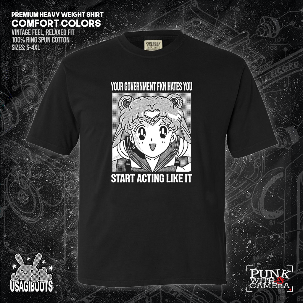 Your Government Fucking Hates You - Usagi Boots