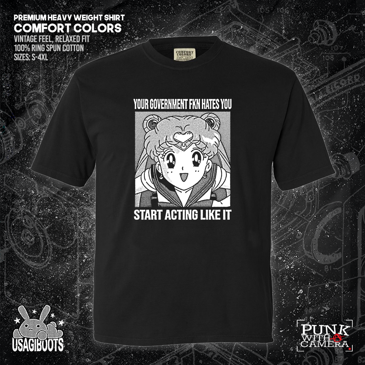 Your Government Fucking Hates You - Usagi Boots