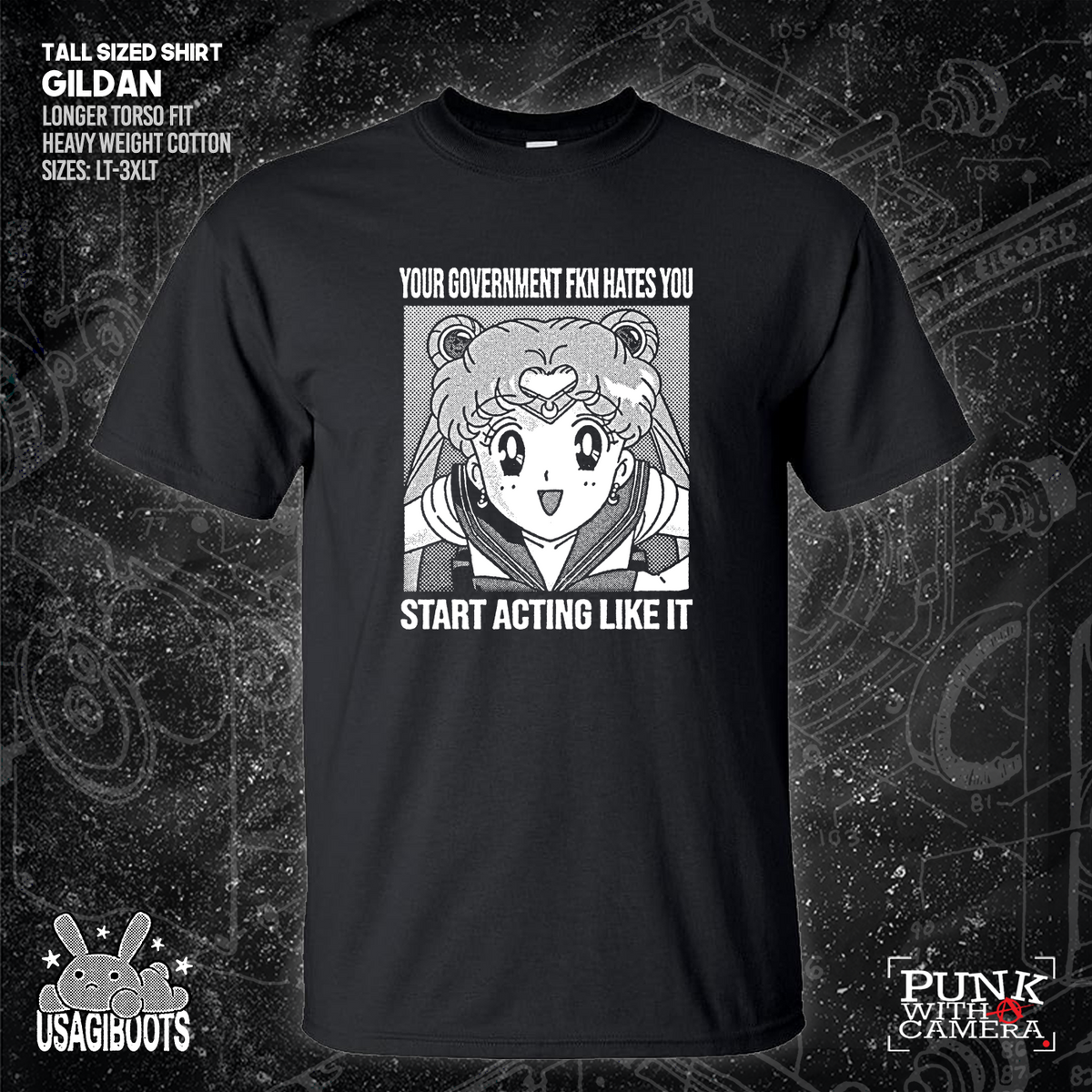 Your Government Fucking Hates You - Usagi Boots